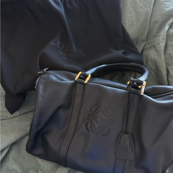 Loewe Black Calfskin Boston Bag - Picture 6 of 12